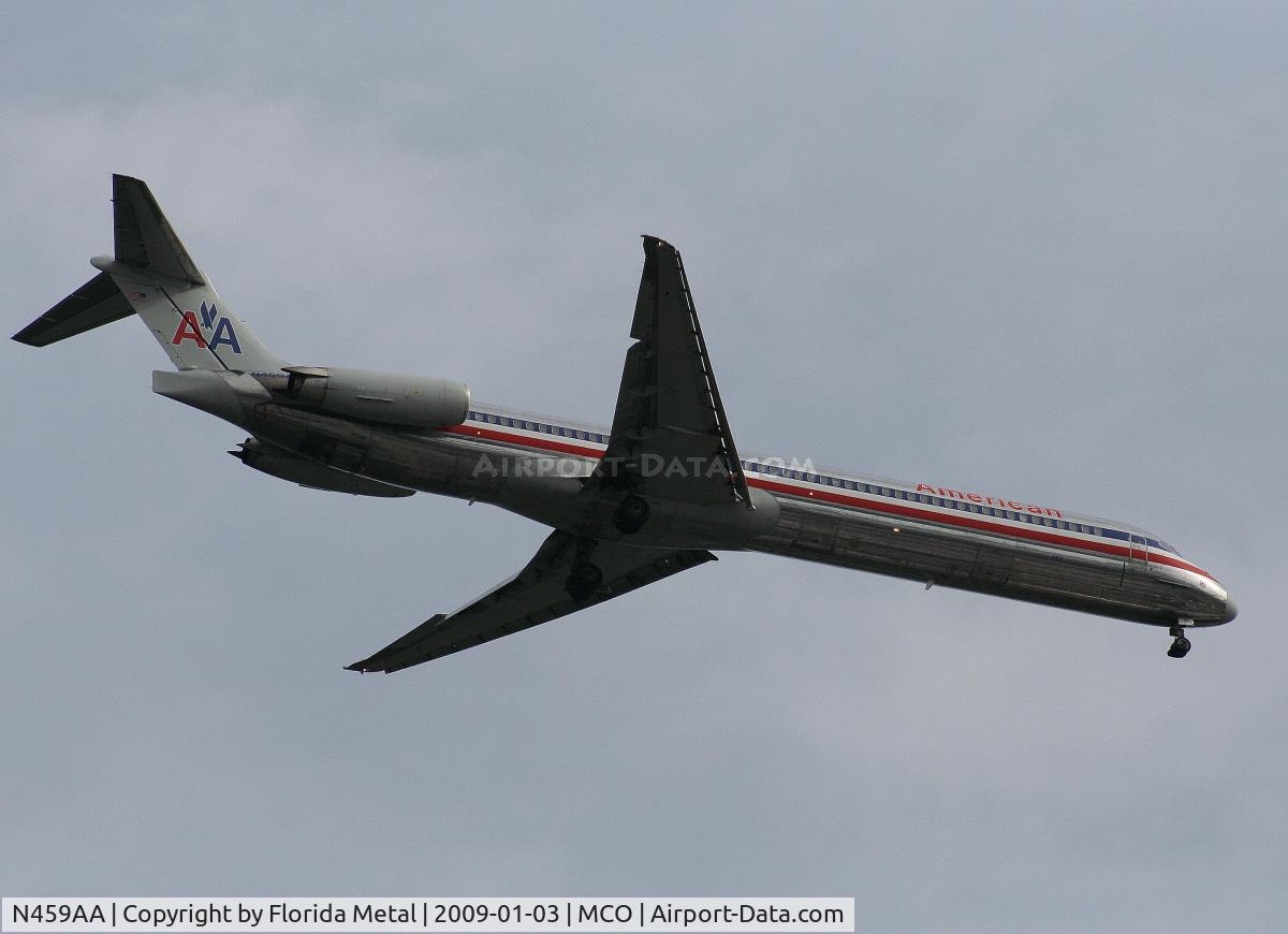 N459AA, 1988 McDonnell Douglas MD-82 (DC-9-82) C/N 49564, American MD-82