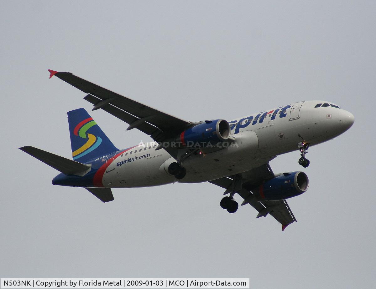 N503NK, 2005 Airbus A319-132 C/N 2470, Spirit A319