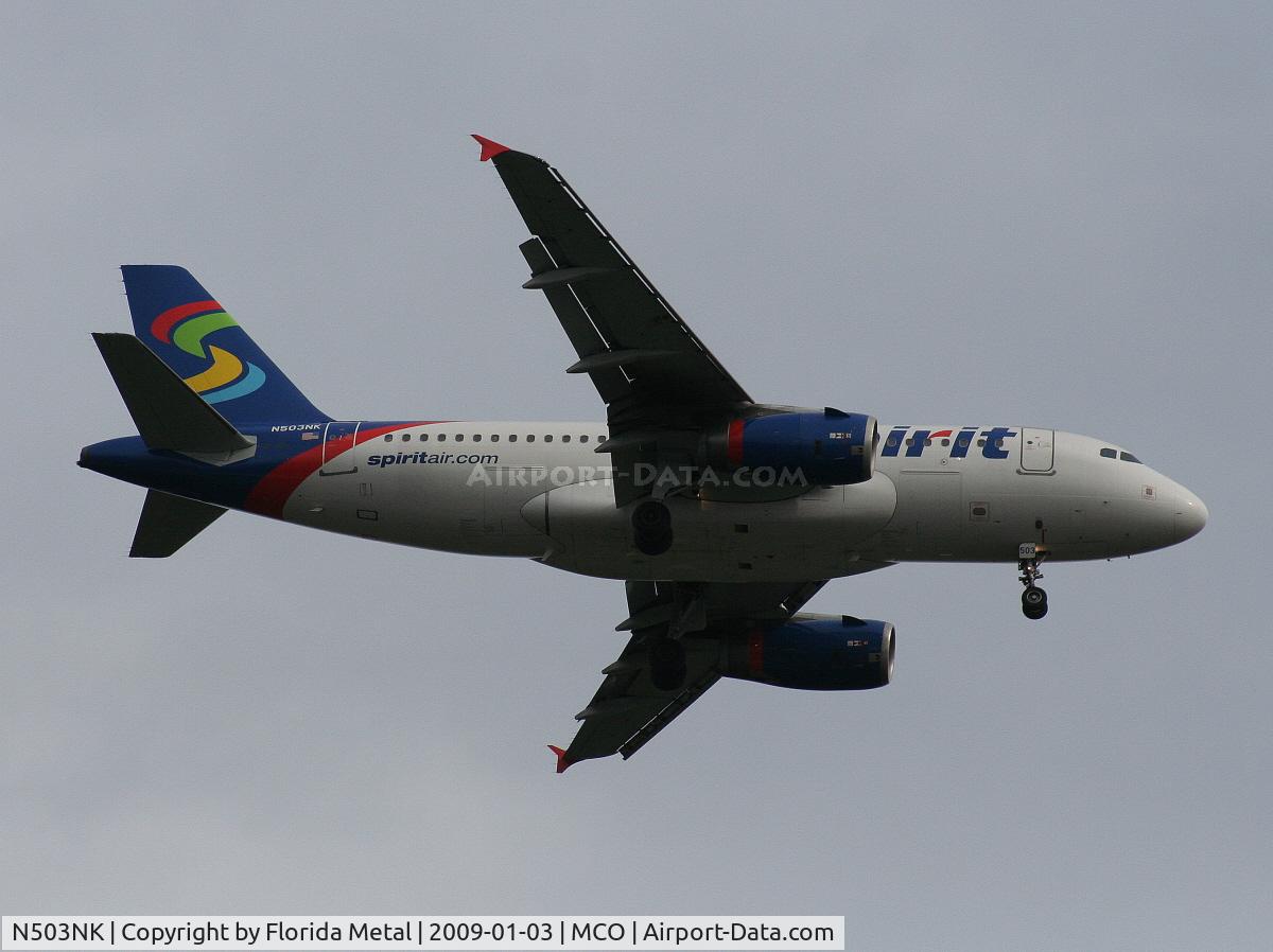 N503NK, 2005 Airbus A319-132 C/N 2470, Spirit A319