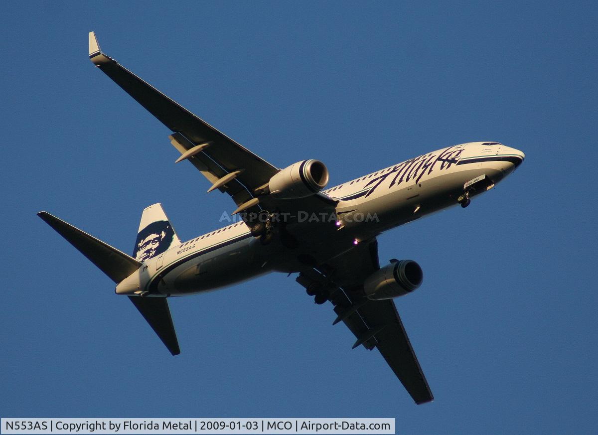 N553AS, 2006 Boeing 737-890 C/N 34594, Alaska 737-800