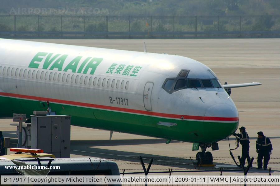 B-17917, 1997 McDonnell Douglas MD-90-30 C/N 53572, EVA Air