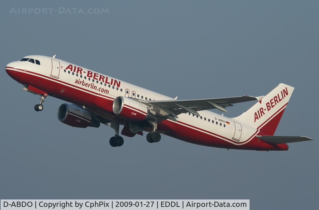 D-ABDO, 2007 Airbus A320-214 C/N 3055, A320
