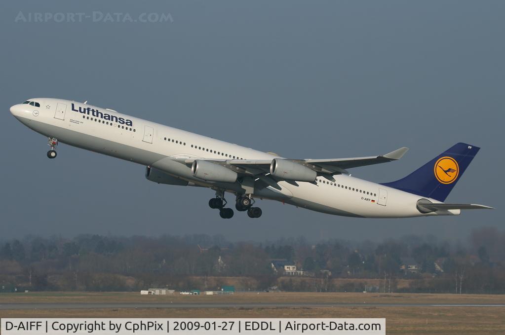 D-AIFF, 2001 Airbus A340-313X C/N 447, A340