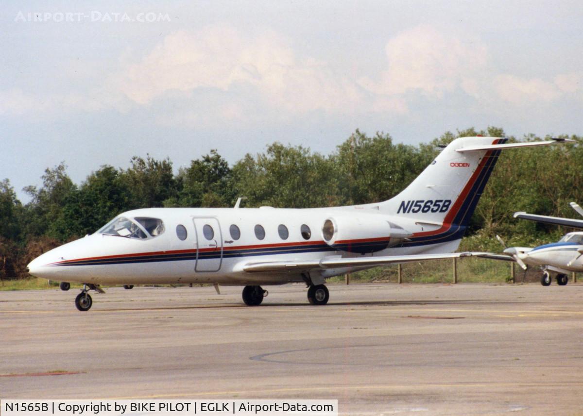 N1565B, 1989 Beech 400 Beechjet C/N RJ-65, SITTING IN THE SUN AT BLACKBUSHE PROBABLE IN THE LATE 90'S