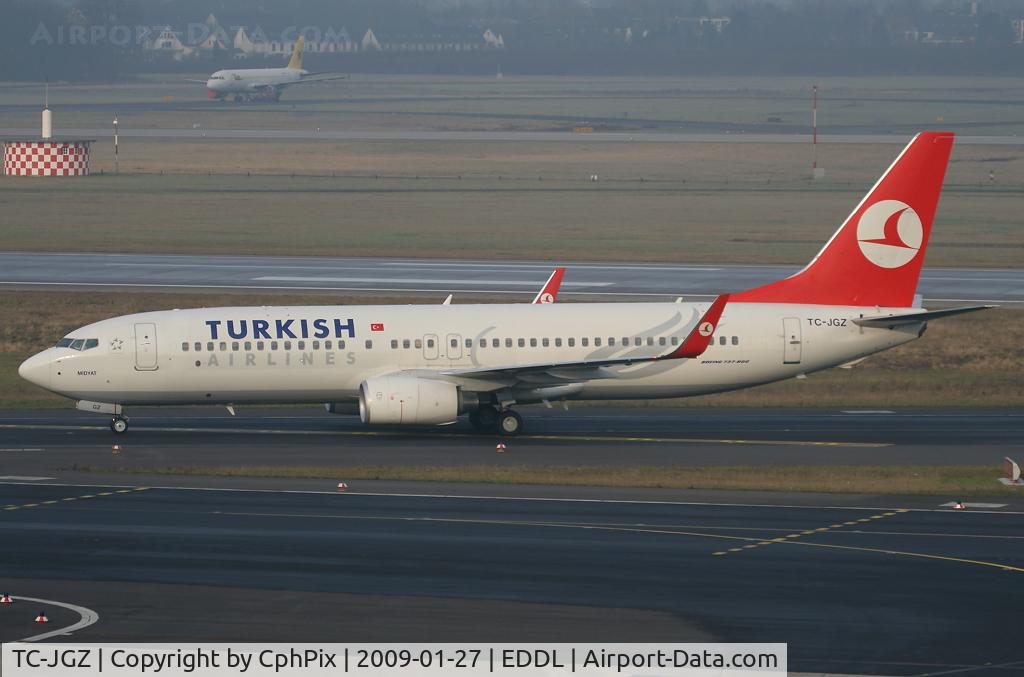 TC-JGZ, 2008 Boeing 737-8F2 C/N 35789, 738