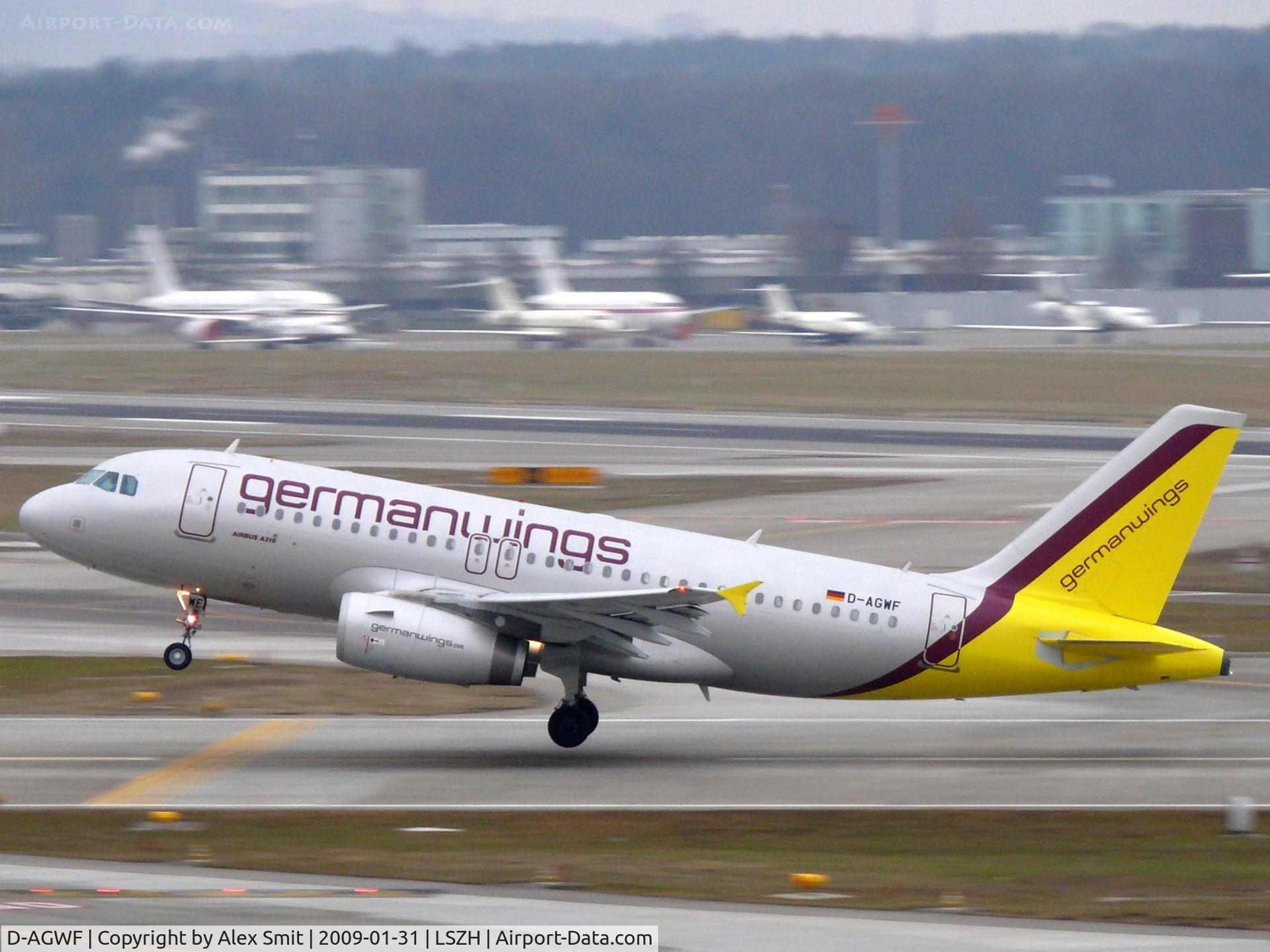 D-AGWF, 2007 Airbus A319-132 C/N 3172, Airbus A319-132 D-AGWF Germanwings
