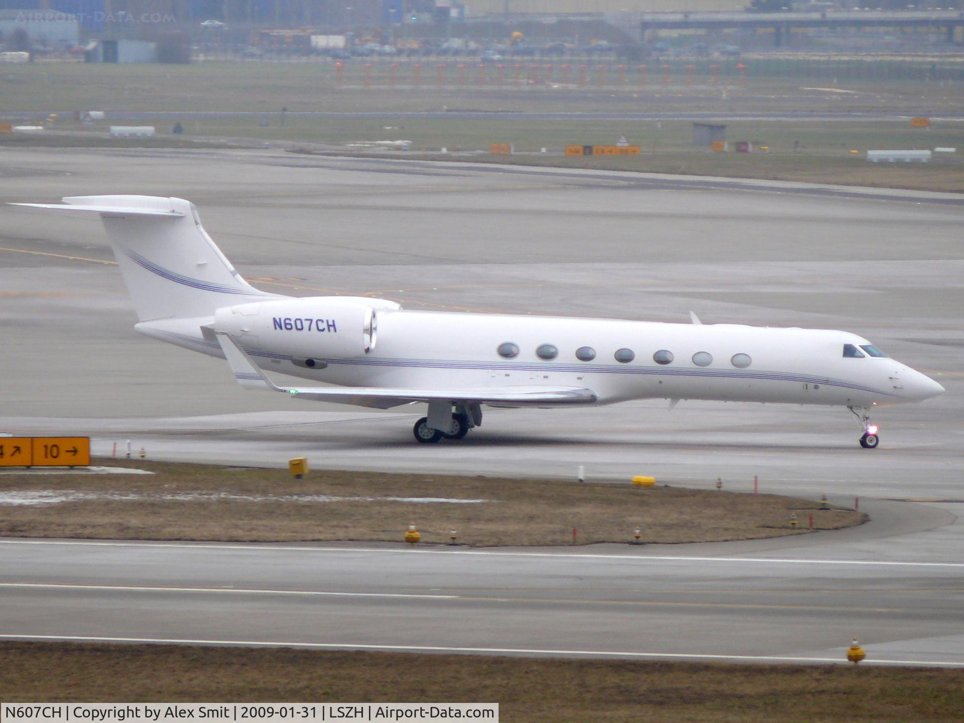N607CH, 2007 Gulfstream Aerospace GV-SP (G550) C/N 5159, Gulfstream Aerospace G550 Gulfstream GV-SP N607CH