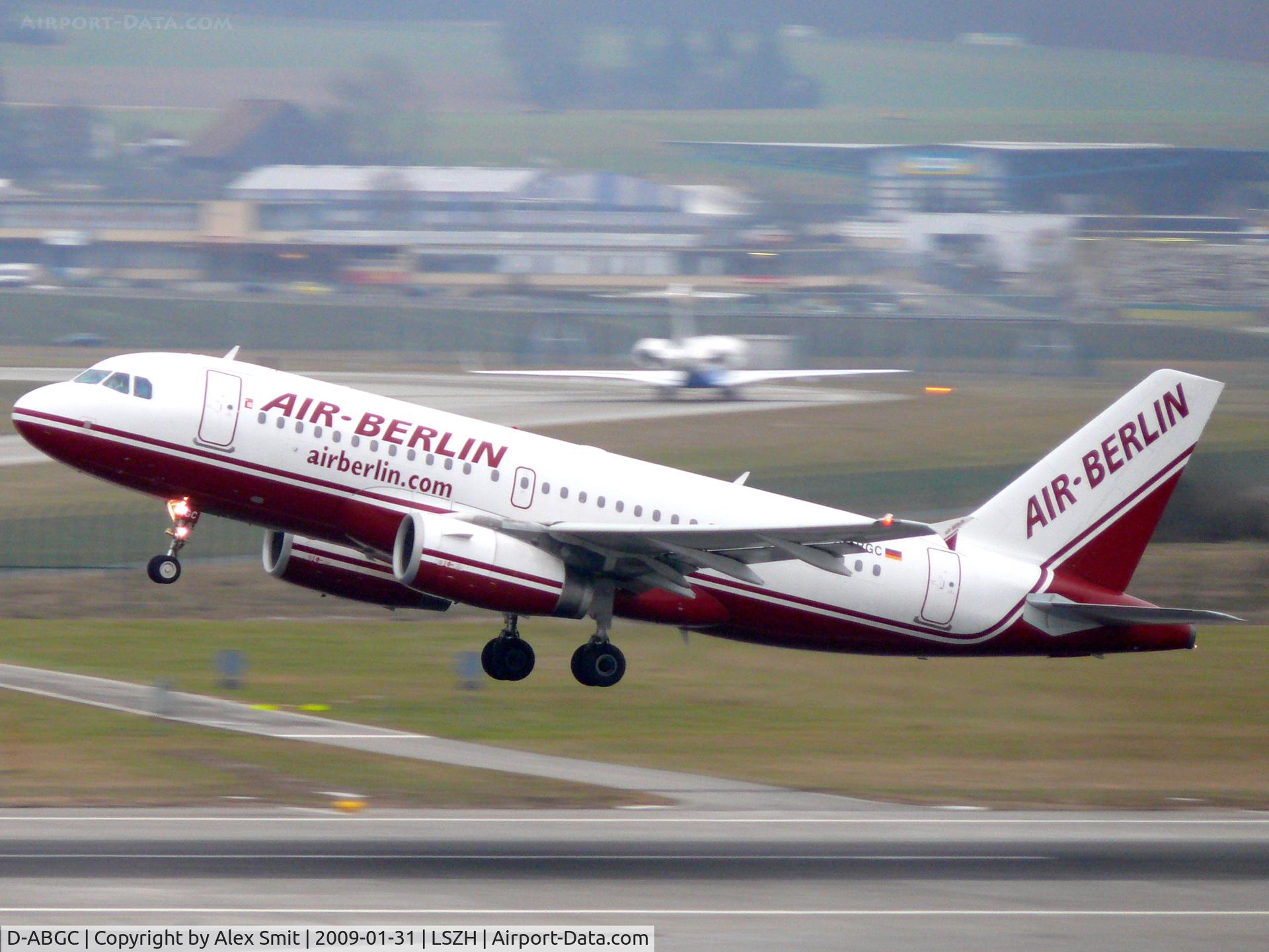 D-ABGC, 2005 Airbus A319-132 C/N 2468, Airbus A319-132 D-ABGC Air Berlin