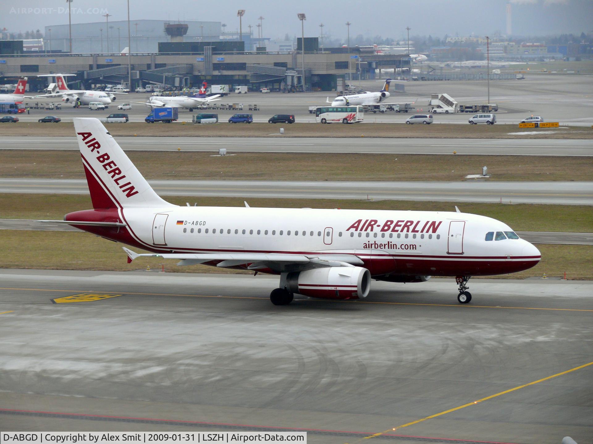 D-ABGD, 2004 Airbus A319-132 C/N 2335, Airbus A319-132 D-ABGD Air Berlin