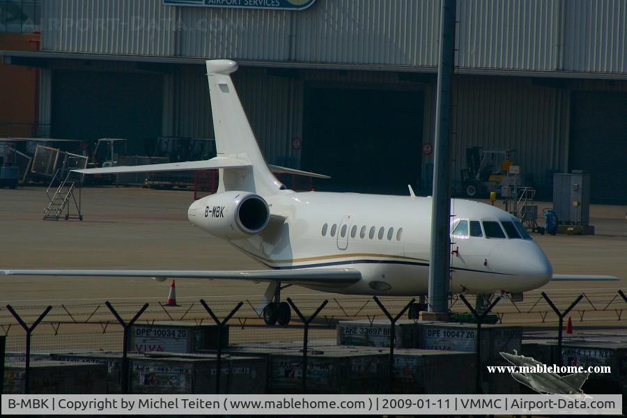 B-MBK, 2001 Dassault Falcon 2000 C/N 133, Falcon 2000 from Macau Jet