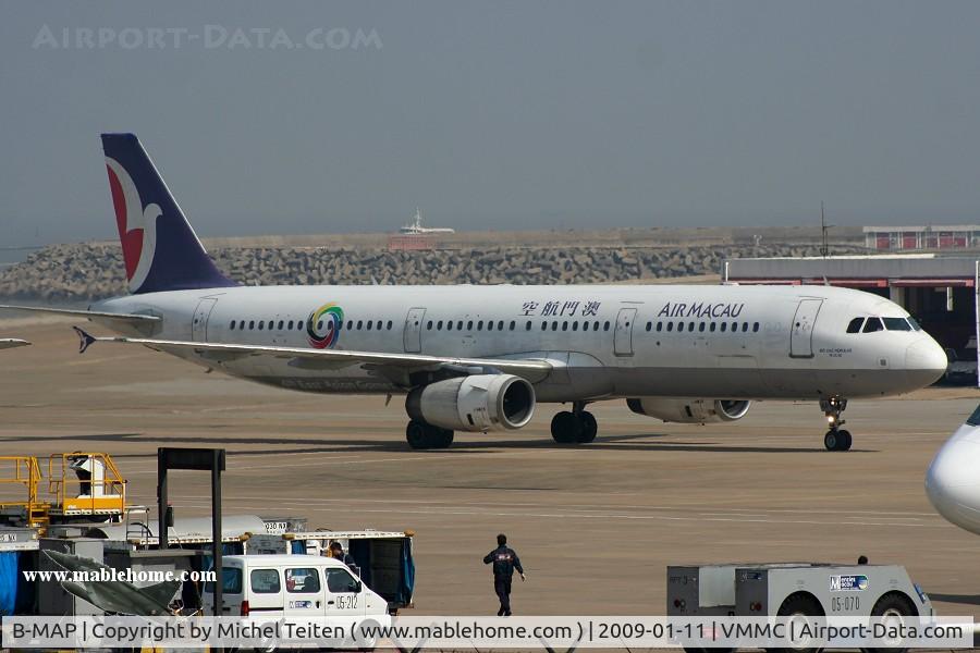 B-MAP, 2002 Airbus A321-231 C/N 1850, Air Macau