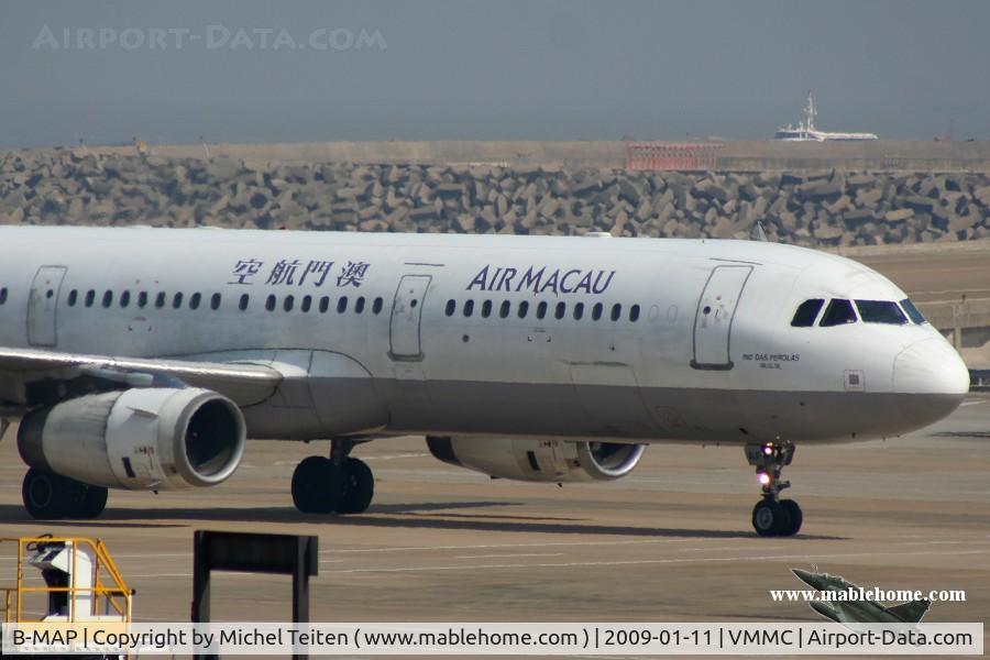 B-MAP, 2002 Airbus A321-231 C/N 1850, Air Macau