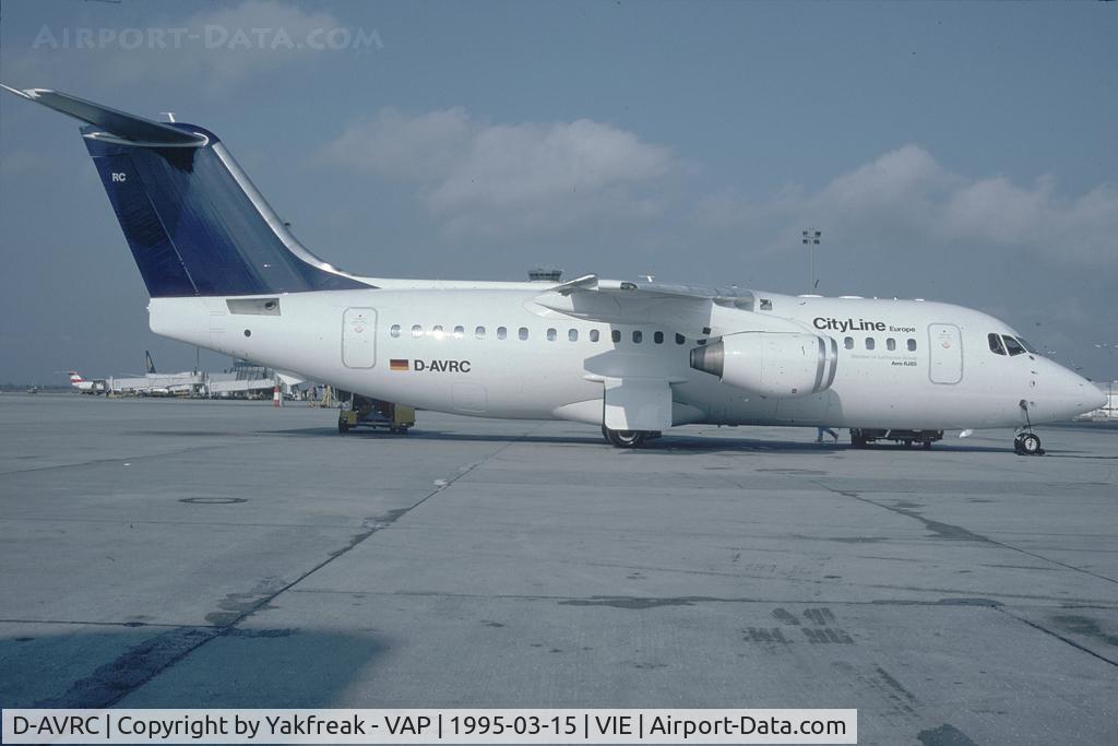 D-AVRC, 1994 British Aerospace Avro 146-RJ85 C/N E.2251, Lufthansa Cityline Bae 146