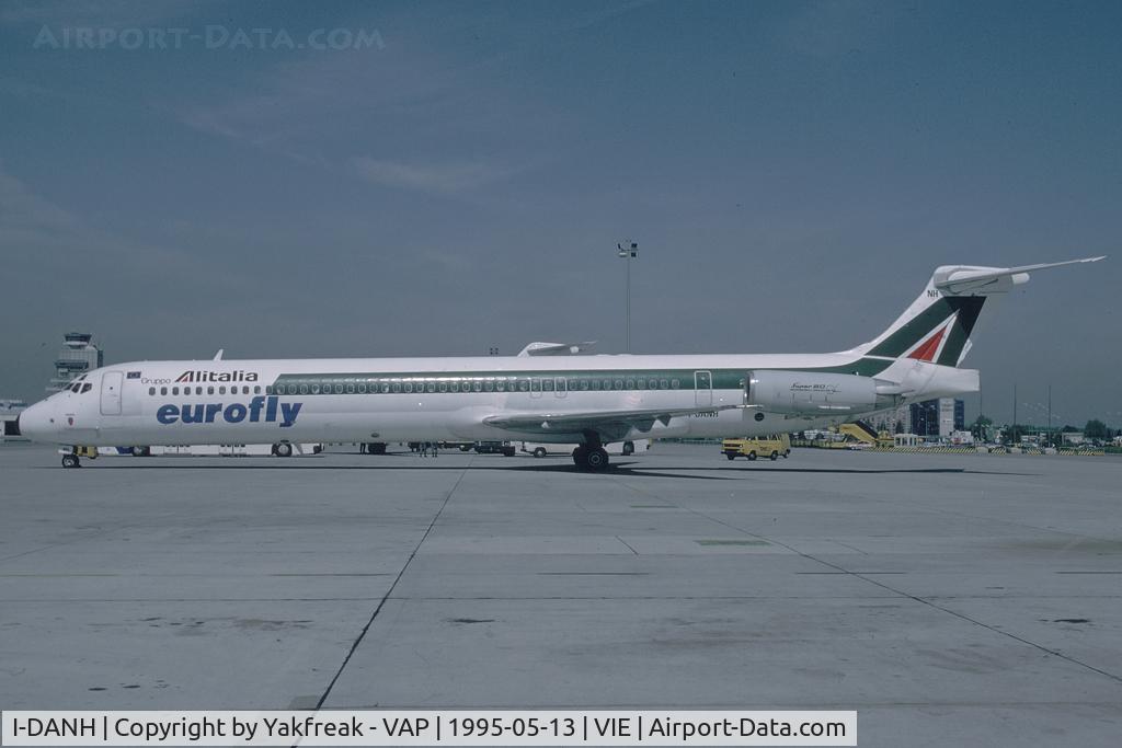I-DANH, 1992 McDonnell Douglas MD-82 (DC-9-82) C/N 53177, Eurofly MD80