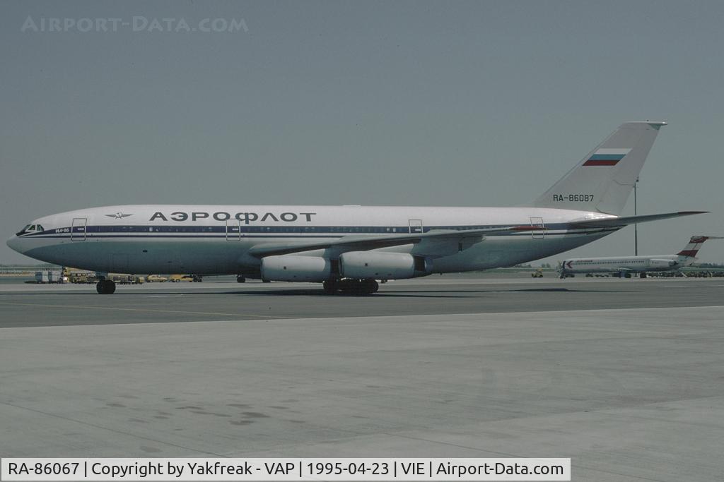 RA-86067, 1984 Ilyushin Il-86 C/N 51483204034, Aeroflot Iljuschin 86