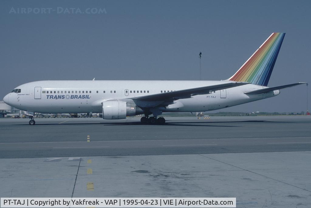 PT-TAJ, 1990 Boeing 767-283/ER C/N 24728, Transbrasil 767-200