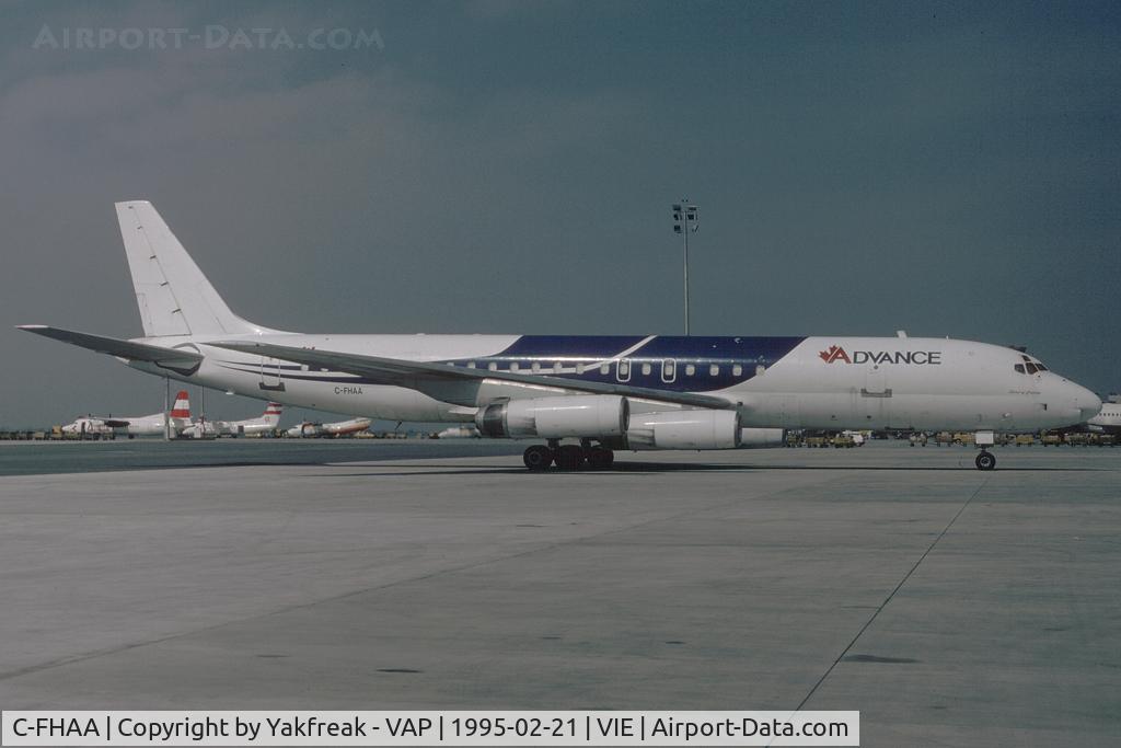 C-FHAA, 1968 Douglas DC-8-62 C/N 45961, Advance AIr Charter Douglas DC8-62
