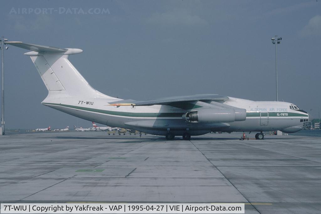 7T-WIU, 1992 Ilyushin Il-76TD C/N 1023413423, Algerian Air Force Iljuschun 76