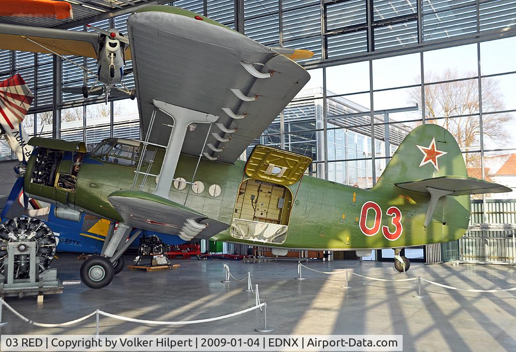 03 RED, 1965 Antonov An-2T Colt C/N 1G59-29, at museum Oberschleissheim