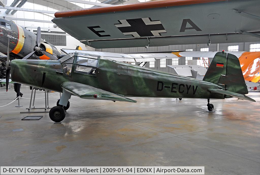 D-ECYV, 1944 Bucker Bu-181B-1 Bestmann C/N 331381, Bücker Bü-181-B1