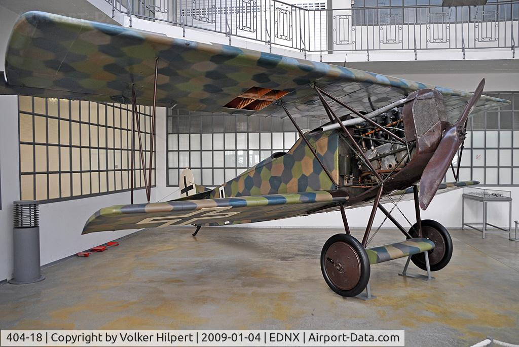 404-18, Fokker D-VIII C/N 404/18, at Oberschleissheim museum