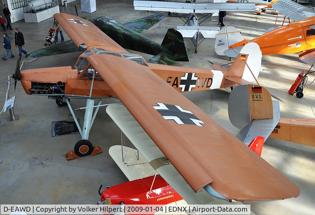 D-EAWD, Fieseler Fi-156C Storch C/N 5440, at Oberschleissheim museum