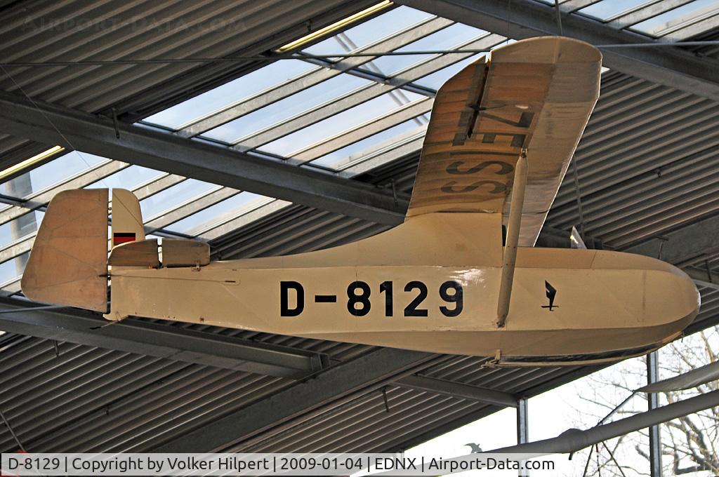 D-8129, 1942 Schempp-Hirth Hutter H 17a C/N 1, at Oberschleissheim museum
