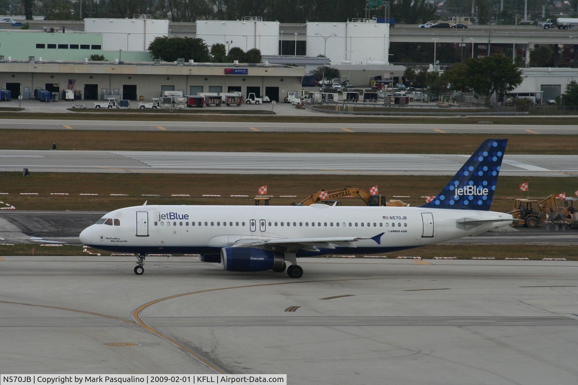 N570JB, 2003 Airbus A320-232 C/N 2099, Airbus A320