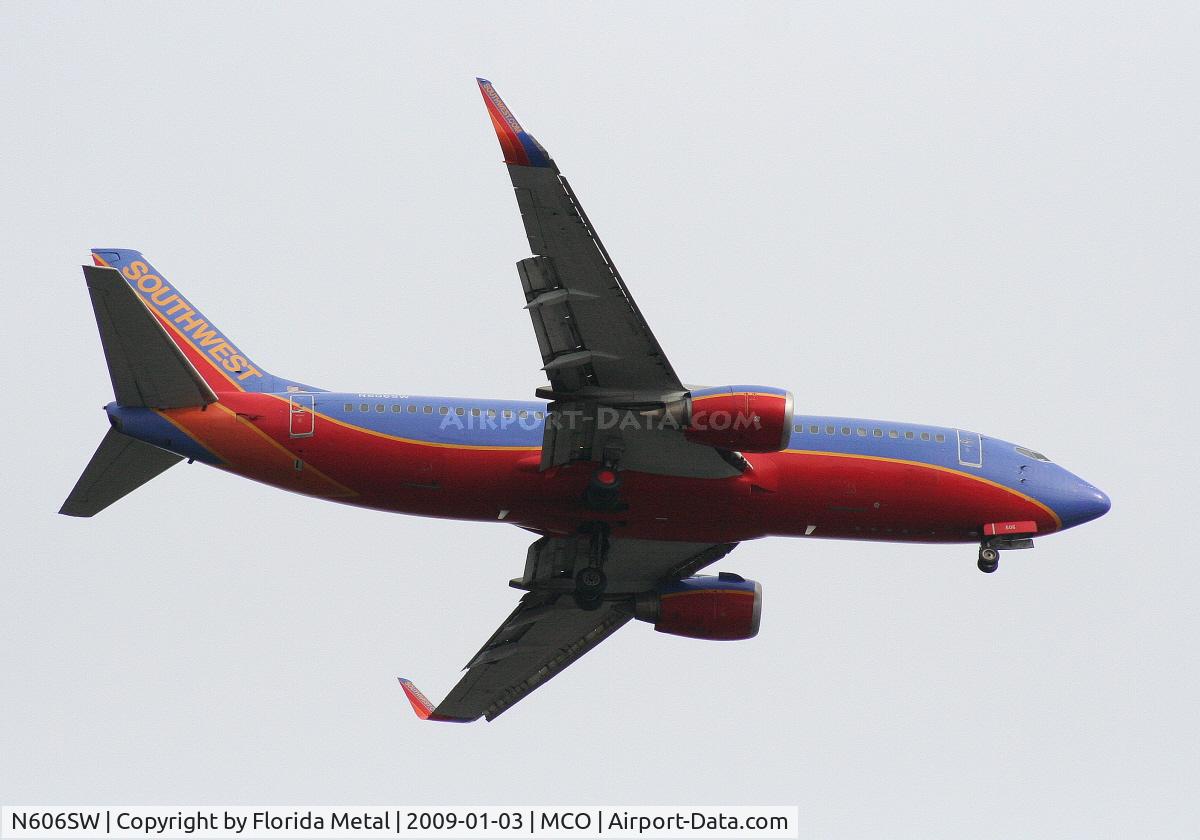 N606SW, 1995 Boeing 737-3H4 C/N 27926, Southwest 737-300