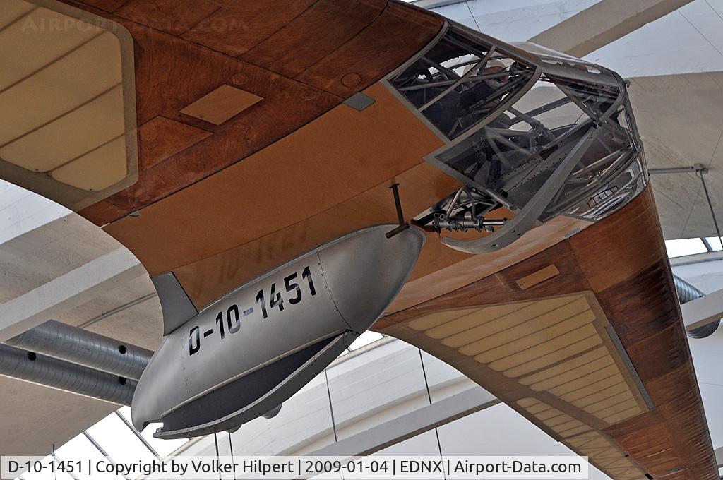 D-10-1451, 1943 Horten IV C/N 26, at Oberschleissheim museum