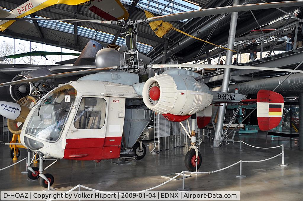 D-HOAZ, Kamov Ka-26 Hoodlum C/N 7605615, at Oberschleissheim museum