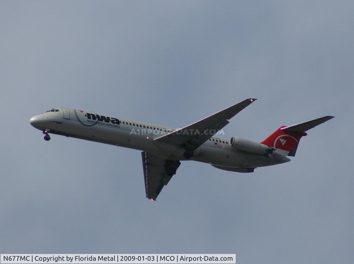 N677MC, 1977 McDonnell Douglas DC-9-51 C/N 47756, Northwest DC-9-51