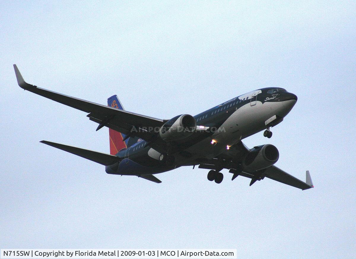 N715SW, 1998 Boeing 737-7H4 C/N 27849, Southwest 