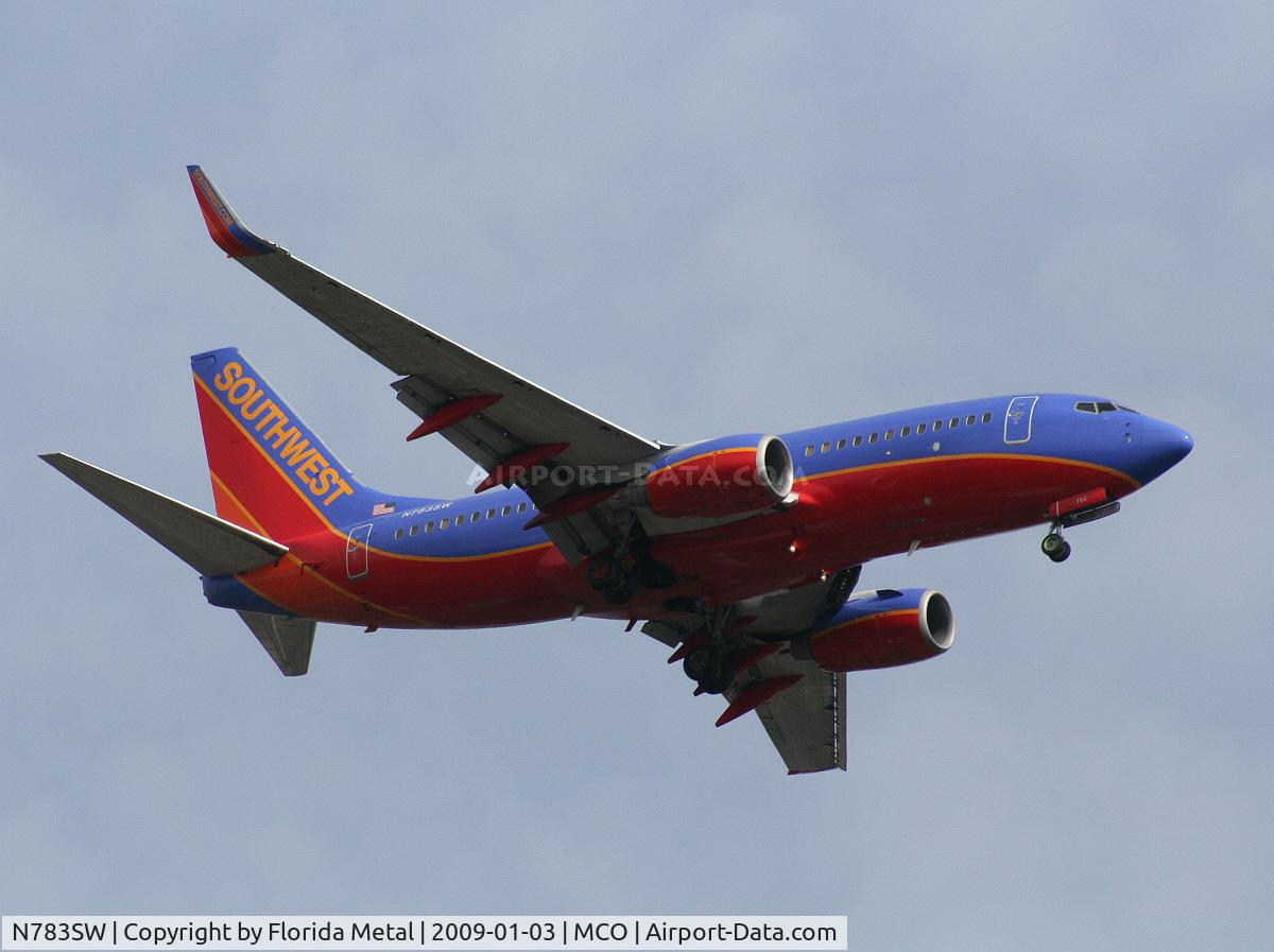 N783SW, 2000 Boeing 737-7H4 C/N 29809, Southwest 737-700