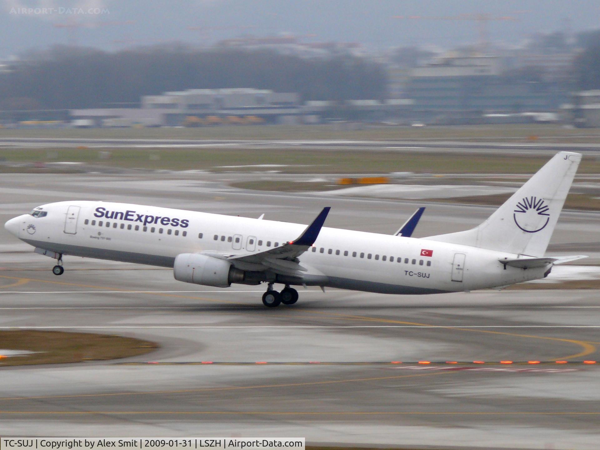 TC-SUJ, 2003 Boeing 737-8CX C/N 32368/1289, Boeing B737-8CX TC-SUJ SunExpress