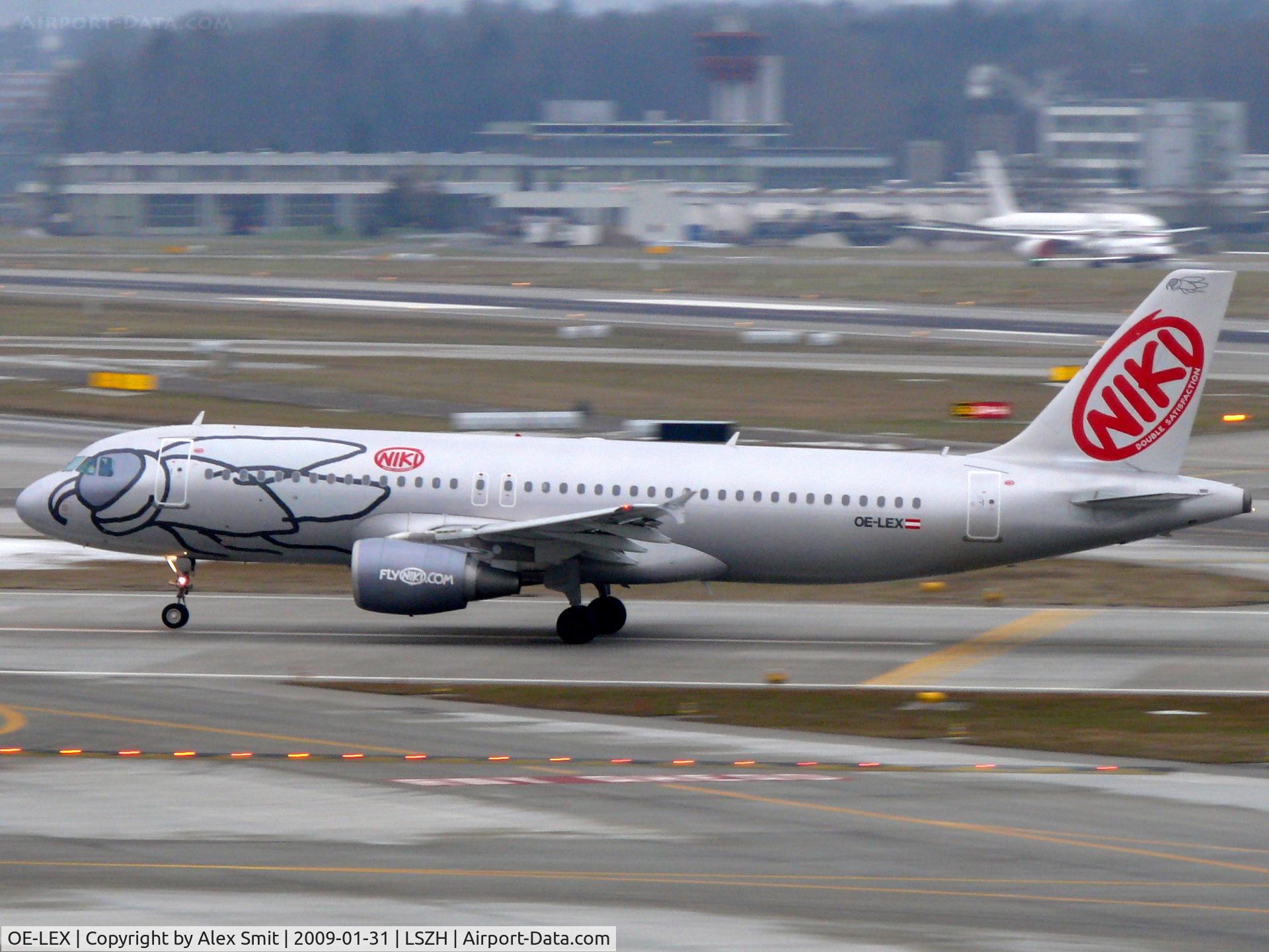 OE-LEX, 2006 Airbus A320-214 C/N 2867, Airbus A320-214 OE-LEX FlyNiki with a nice registration