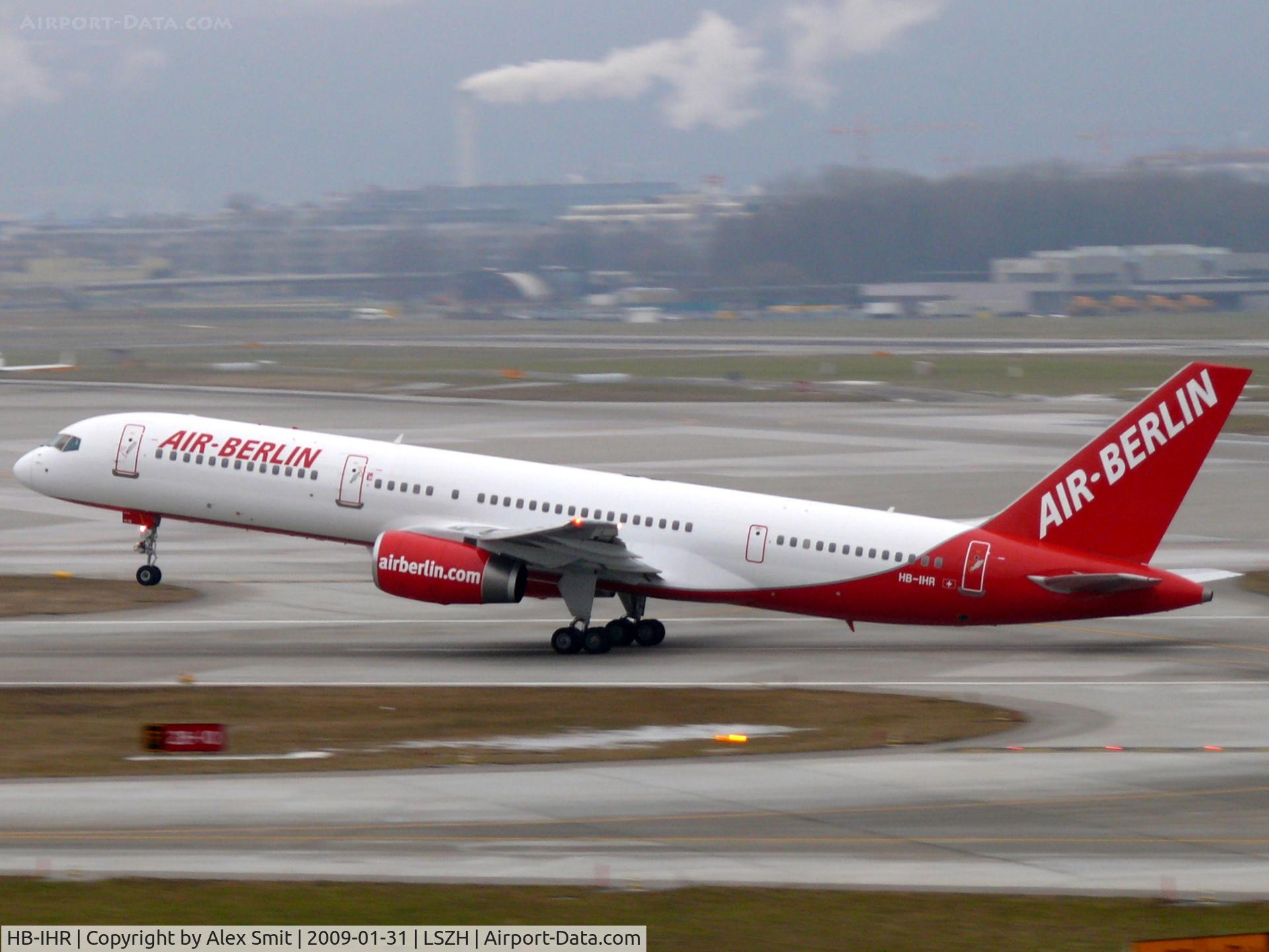 HB-IHR, 2000 Boeing 757-2G5 C/N 29379, Boeing B757-2G5 HB-IHR Air Berlin