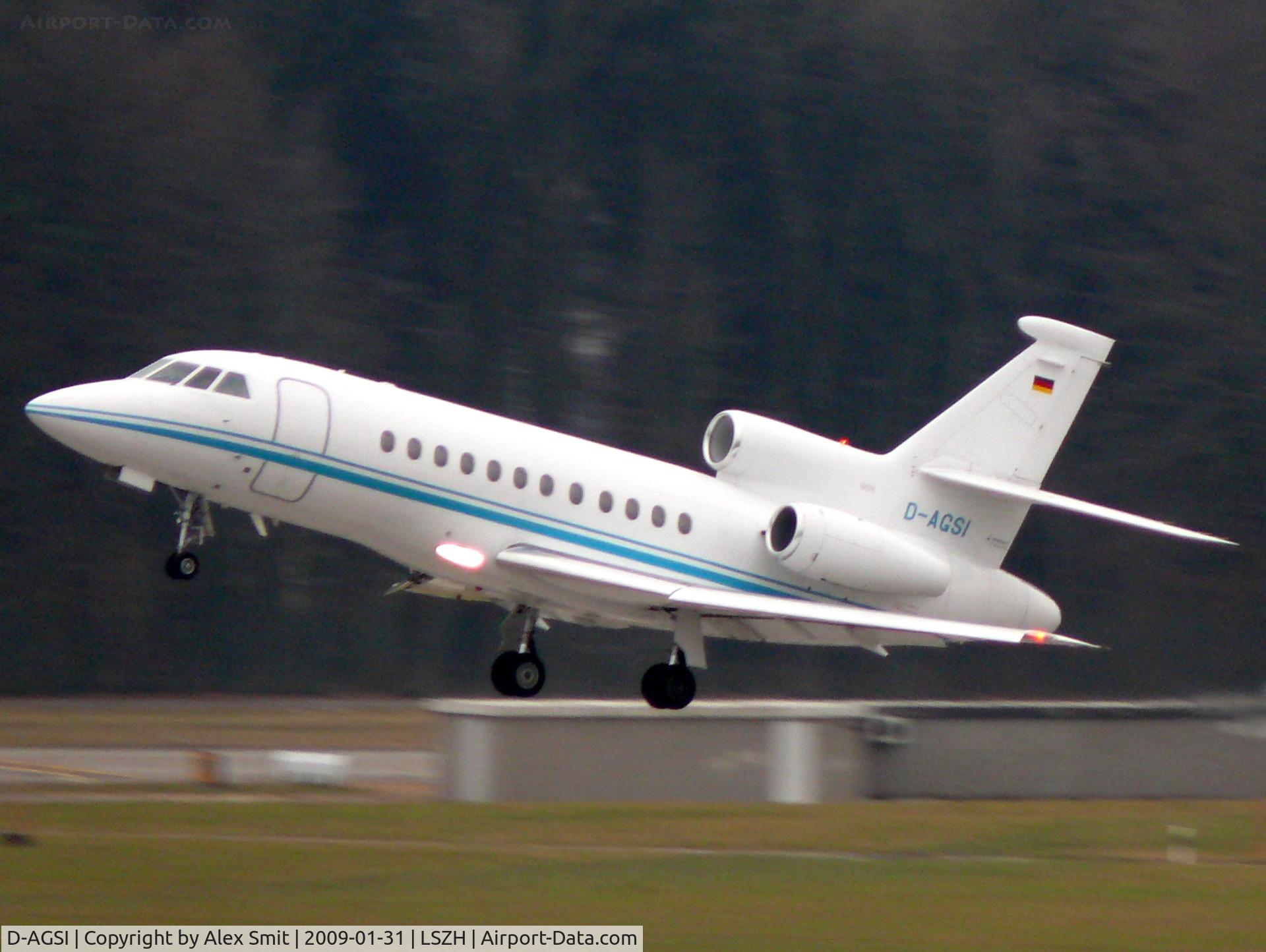 D-AGSI, 2001 Dassault Falcon 900EX C/N 78, Dassault Falcon 900EX D-AGSI Aero Dienst operated for Siemens