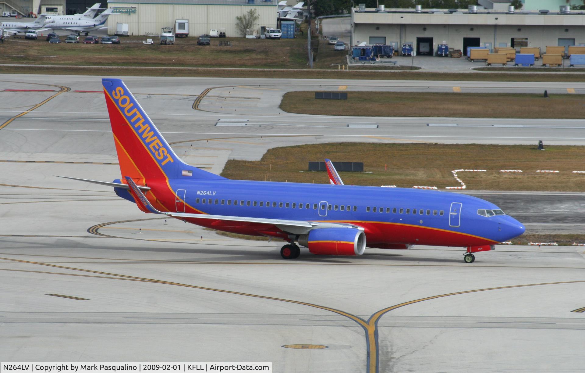 N264LV, 2007 Boeing 737-7H4 C/N 32521, Boeing 737-700