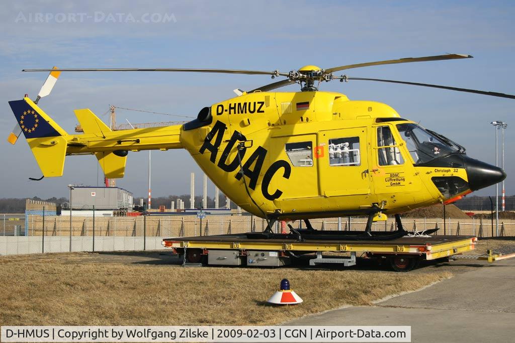 D-HMUS, Eurocopter-Kawasaki BK-117A-4 C/N 7031, visitor
