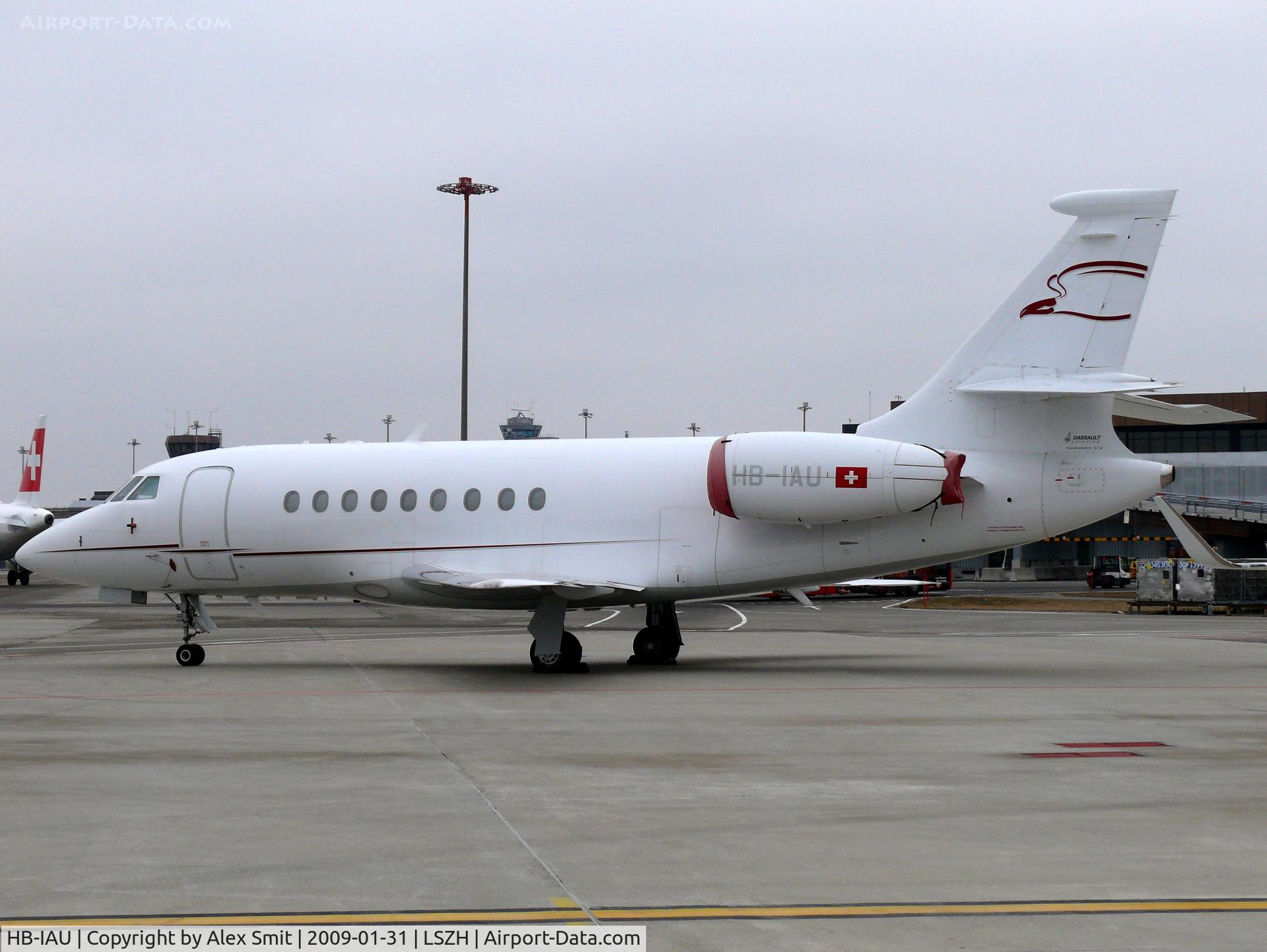 HB-IAU, 2003 Dassault Falcon 2000EX C/N 14, Dassault Falcon 2000EX HB-IAU CAT Aviation