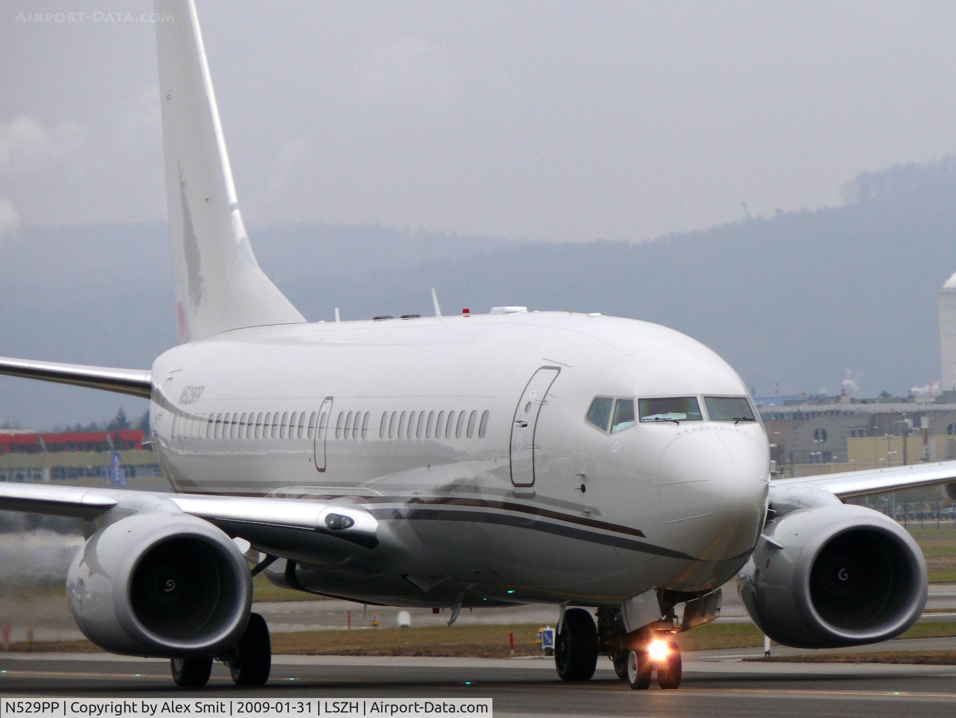 N529PP, 2007 Boeing 737-7HJ C/N 36756, Boeing B737-7HJ/BBJ N529PP