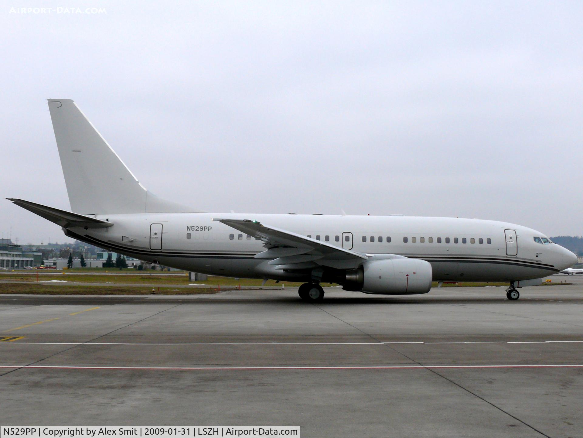 N529PP, 2007 Boeing 737-7HJ C/N 36756, Boeing B737-7HJ/BBJ N529PP