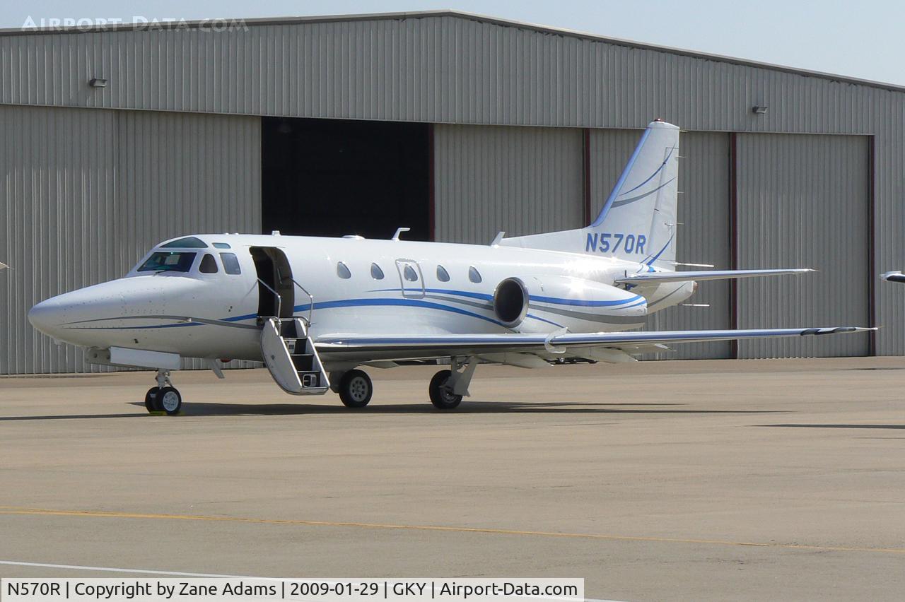 N570R, 1981 North American NA-265-65 Sabreliner C/N 465-75, At Arlington Municipal - North American Sabreliner