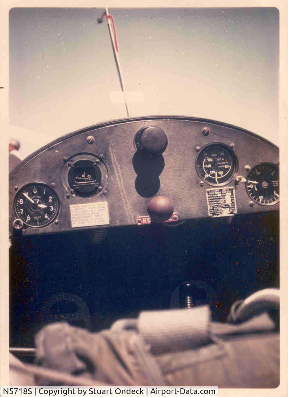 N5718S, 1967 Schweizer SGS 2-33 C/N 66, My first solo flight, 1983, Crystaliare