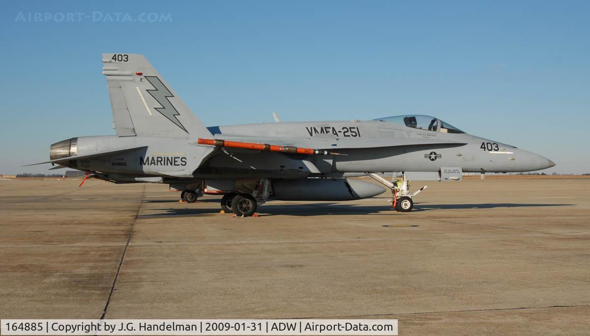 164885, McDonnell Douglas F/A-18C Hornet C/N 1217/C348, Marine Hornet at NAF Washington