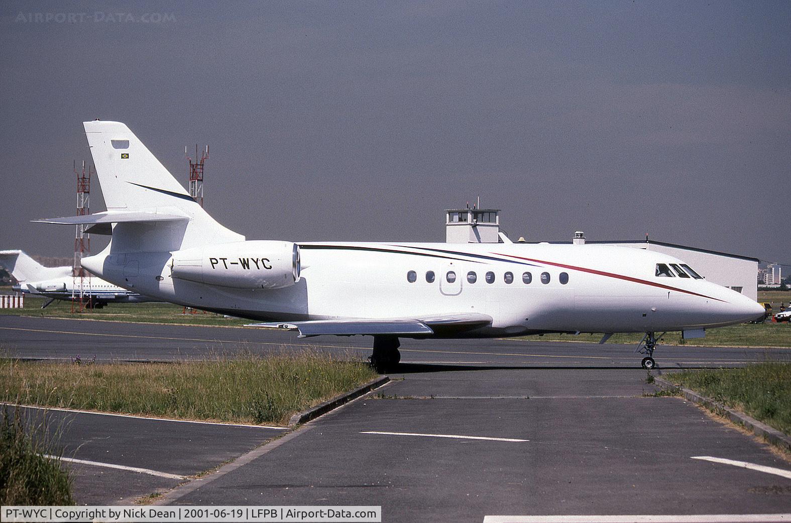 PT-WYC, 1998 Dassault Falcon 2000 C/N 059, Paris Le Bourget