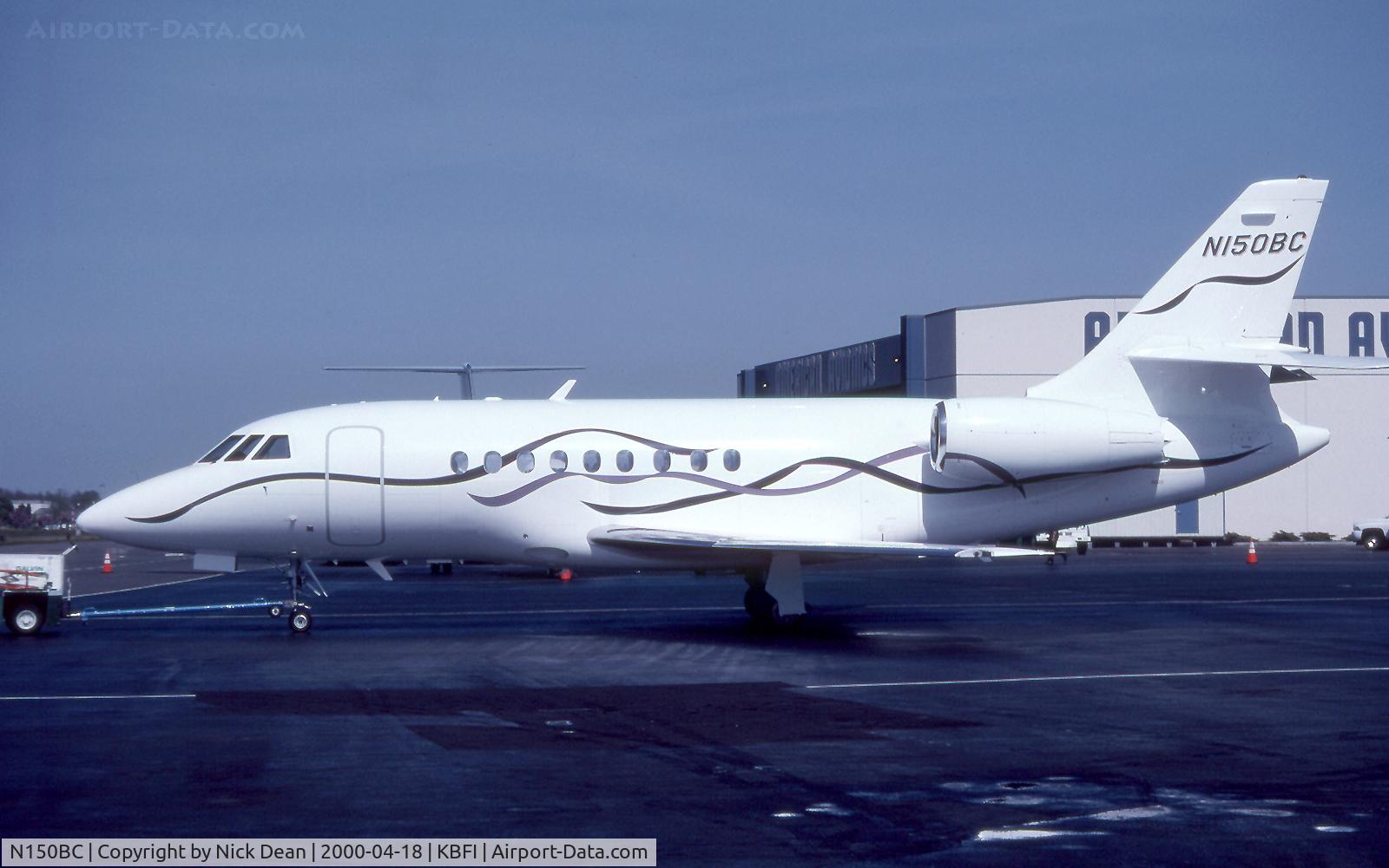 N150BC, 1998 Dassault Falcon 2000 C/N 67, KBFI