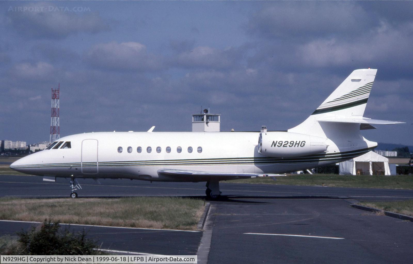 N929HG, Dassault Falcon 2000 C/N 079, Paris Le Bourget