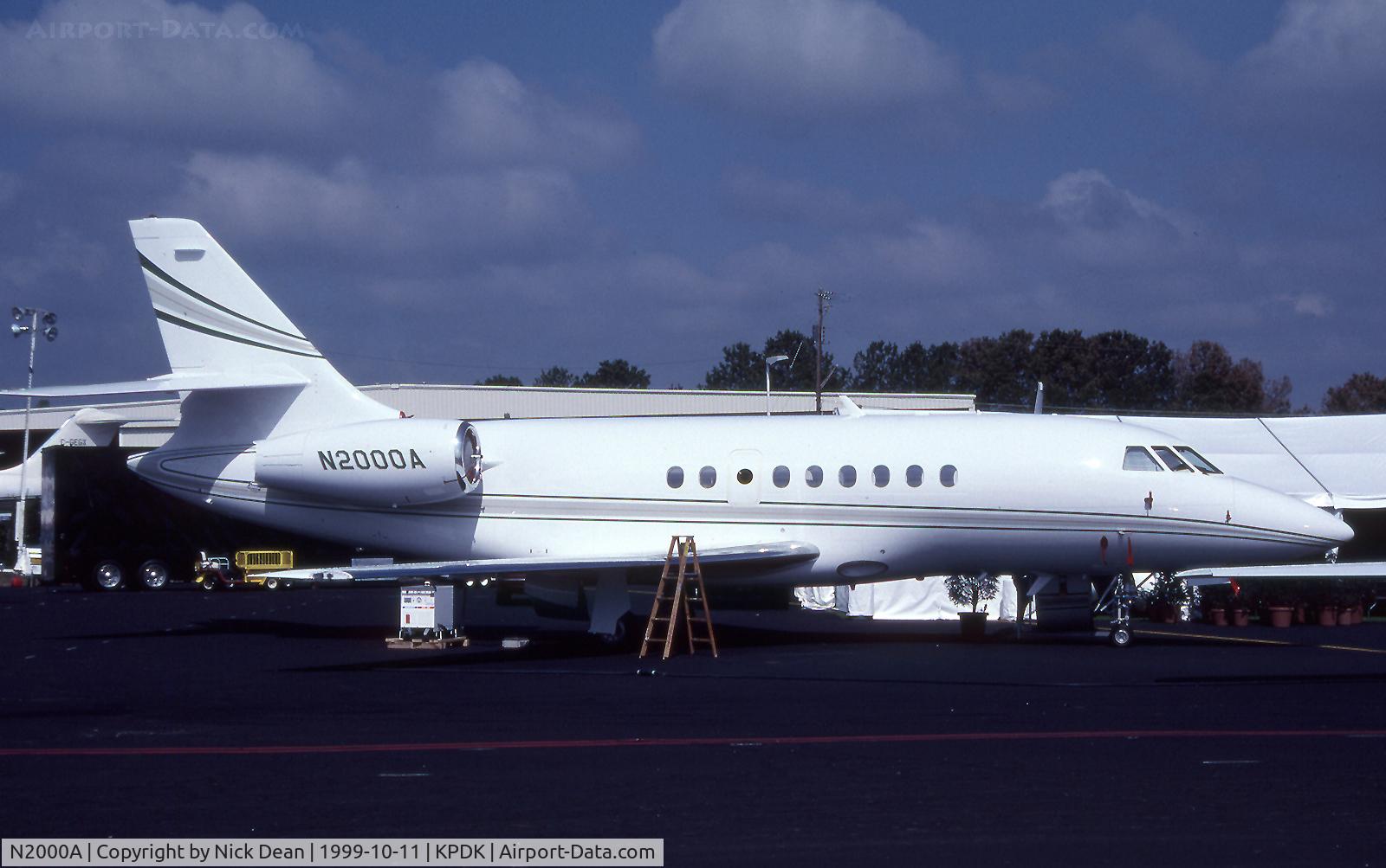 N2000A, Dassault Falcon 2000 C/N 089, KPDK